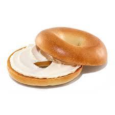 Bagel avec fromage à la crème