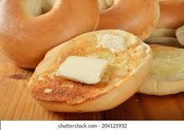 Bagel au beurre