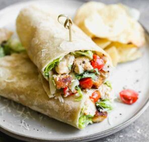 Wrap au poulet césar