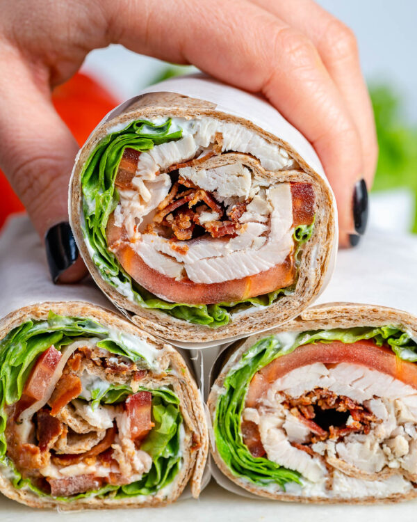 Club wrap au poulet