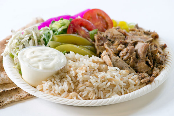 Plat au poulet shawarma (Mardi)